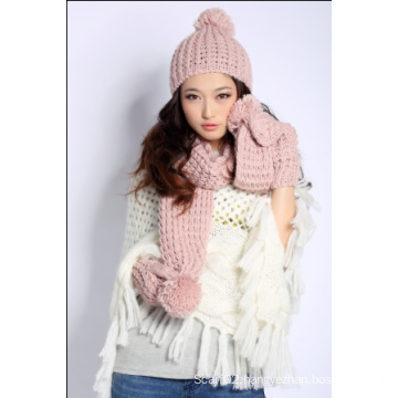 100% Acrylic Knit Scarf Knitted Shawl Fashion Accessory